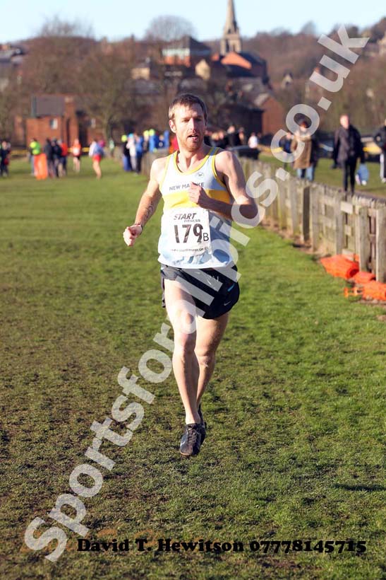 179B Senior Mens race, Durham Cathedral Cross Country Relays.